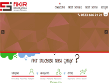 Tablet Screenshot of fikirstudyosu.com